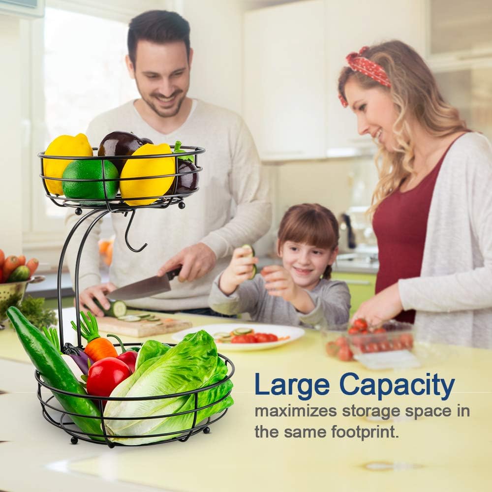 AULEDIO™ 2-Tier Fruit Basket
