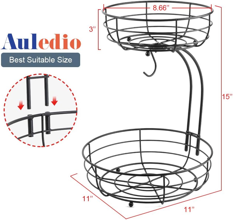 AULEDIO™ 2-Tier Fruit Basket