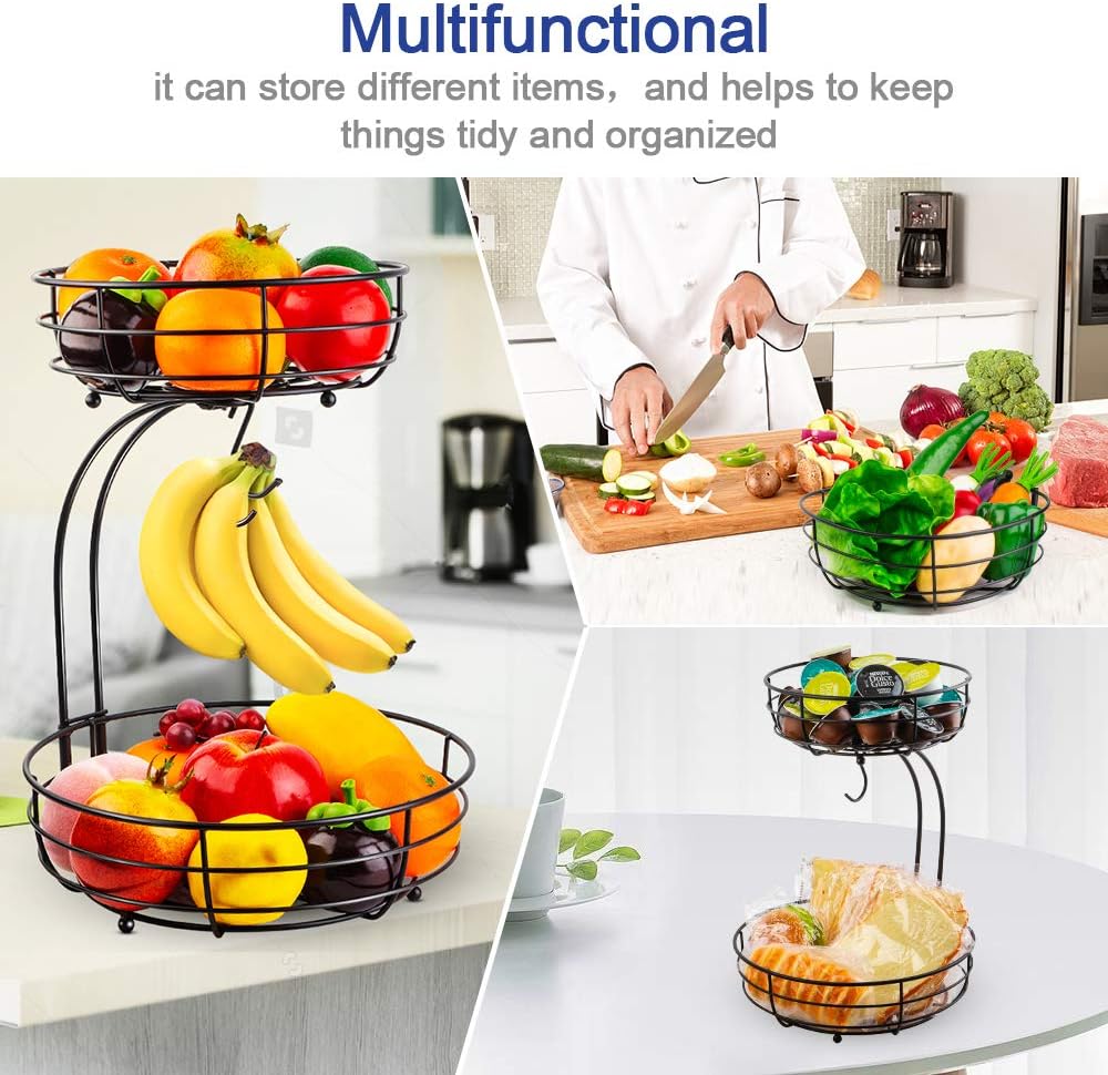 AULEDIO™ 2-Tier Fruit Basket