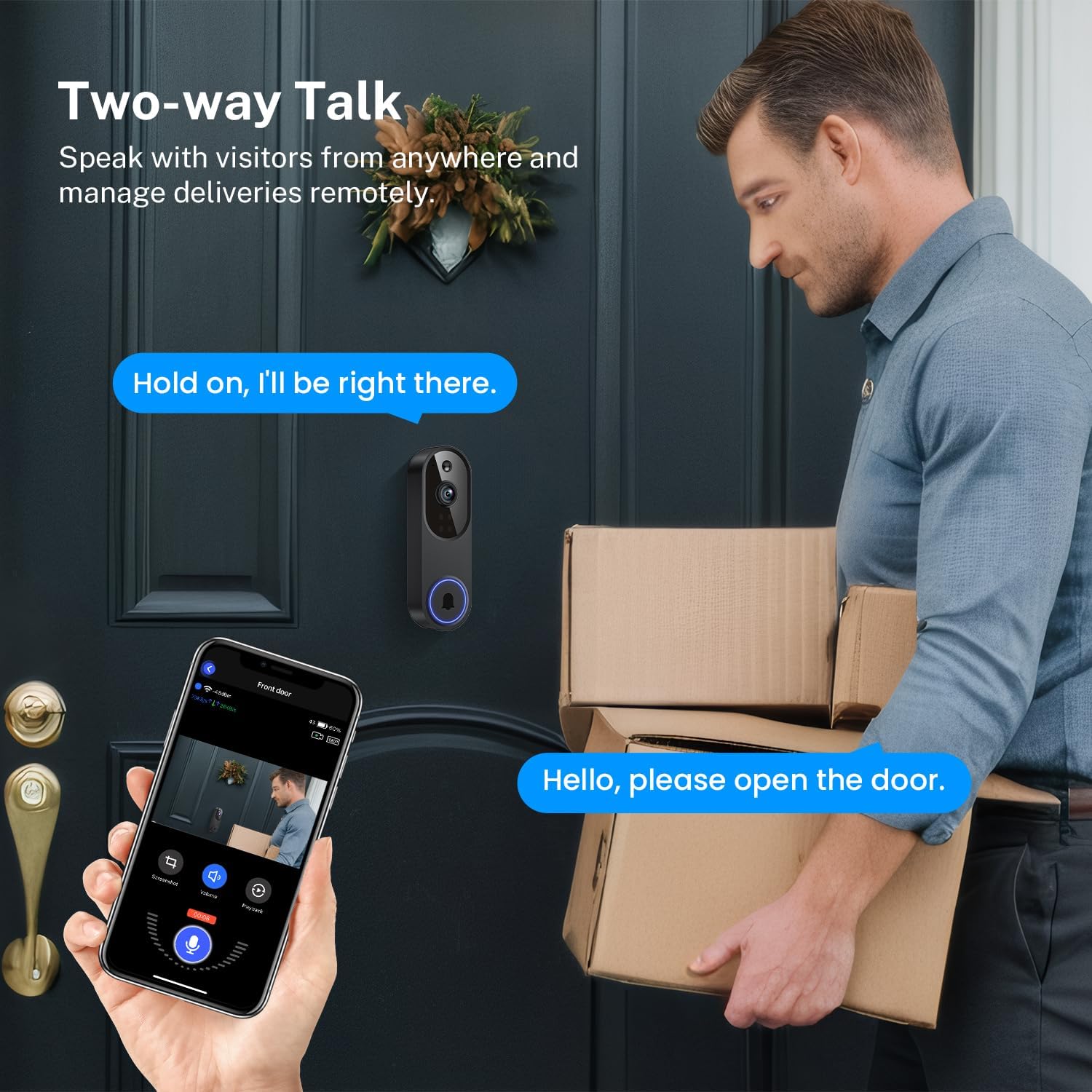 ORBITELL™ Smart Video Doorbell