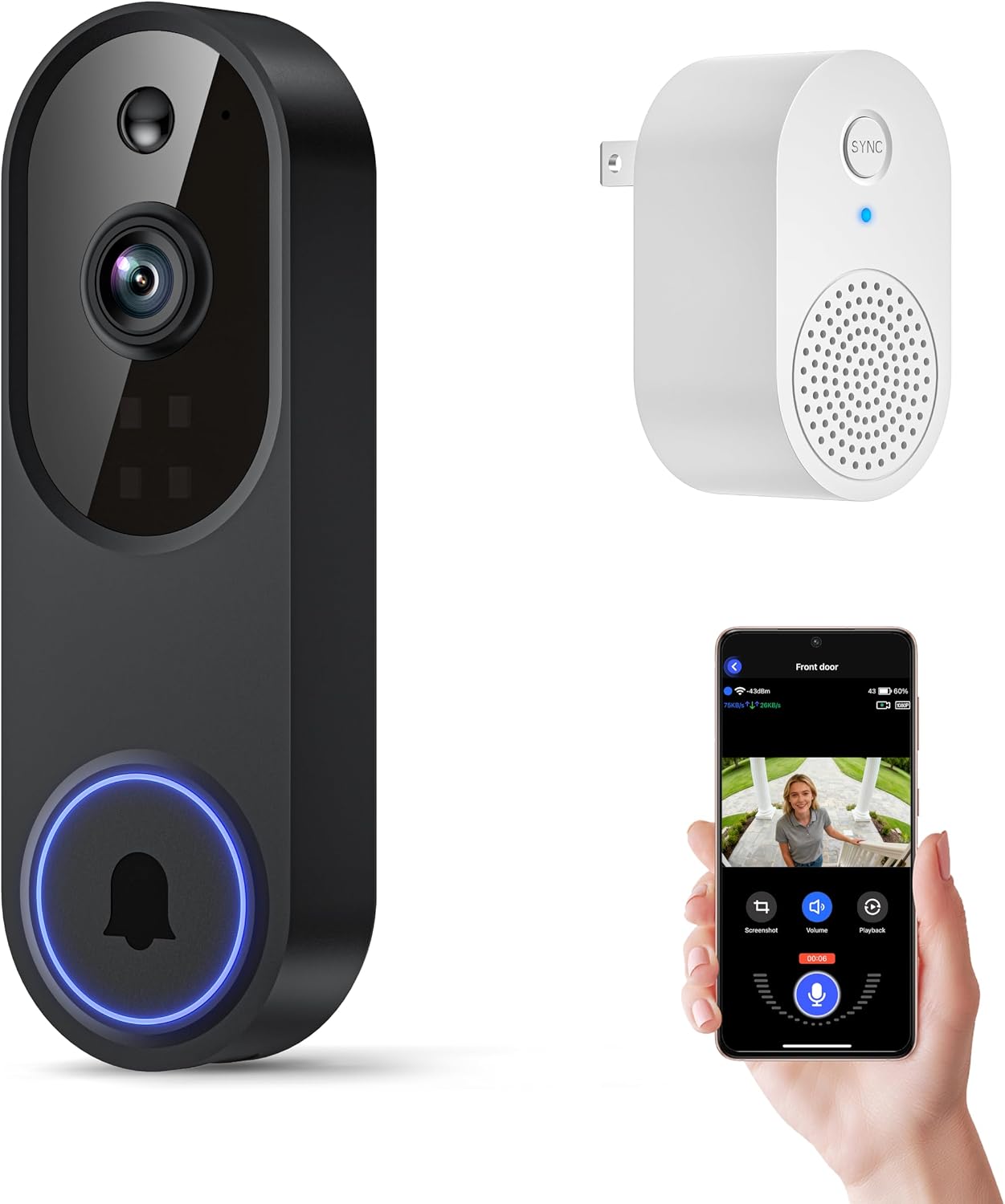 ORBITELL™ Smart Video Doorbell
